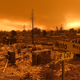 Homes destroyed as a result of the Carr Fire in Redding, California on July 27th.